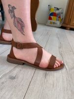 Damen Sandalen aus Leder Schleswig-Holstein - Schafflund Vorschau