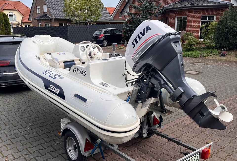 Festrumpf Schlauchboot Selva GT 340 in Recke