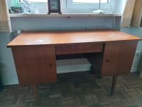 Kleiner Schreibtisch 60er Jahre Mid-century Massivholz Bayern - Sulzbach-Rosenberg Vorschau