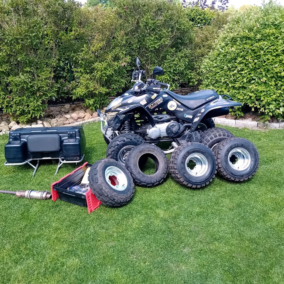 Kymco Maxxer 250 Quad mit diversen  Zubehör in Wiemersdorf