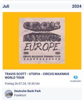 Travis Scott Ticket Frankfurt Sitzplatz 26.07 Essen - Essen-Kray Vorschau