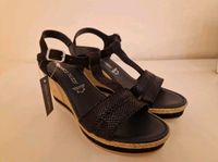 Marco Tozzi Sandalen Navy Gr. 39 Niedersachsen - Bergen Vorschau