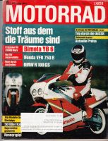 Das Motorrad 6/ 1988 Test Bimota YB6/ BMW R100GS/ Honda VT1100C Münster (Westfalen) - Gievenbeck Vorschau