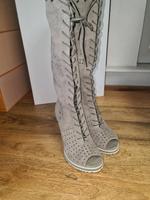 Gerry Weber Peep Toe Wedges Gr.41 ✅️  Damen Keilabsatz Stiefel Brandenburg - Ruhland Vorschau