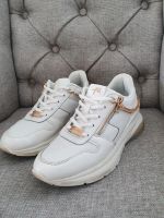 Damen Sneaker weiß gold 38 wie neu Nordrhein-Westfalen - Petershagen Vorschau