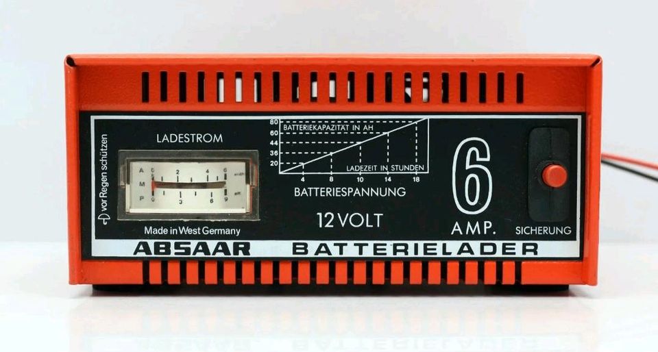 Batterieladegerät 12 Volt 6 Amp. Absaar in Nordrhein-Westfalen - Alfter, Ersatz- & Reparaturteile