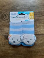 Rasselsocken Babysocken neu Socken Teddysocken hellblau blau Sachsen - Mülsen Vorschau