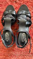 Tod‘s Sandale Gr.38 Leder schwarz Aachen - Aachen-Brand Vorschau