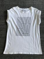 ZARA Oversize T-Shirt Weiss L „Life without you has no meaning“ Nordrhein-Westfalen - Halver Vorschau