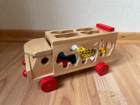 Woodyland Lernspielzeug Motorik Holzauto Safari mit Steckspiel Kreis Pinneberg - Pinneberg Vorschau