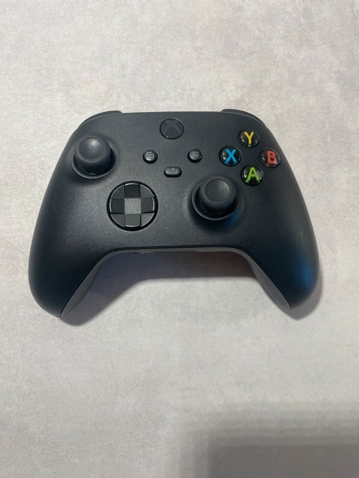 Microsoft Xbox One S X Controller Schwarz  Top in Zapfendorf