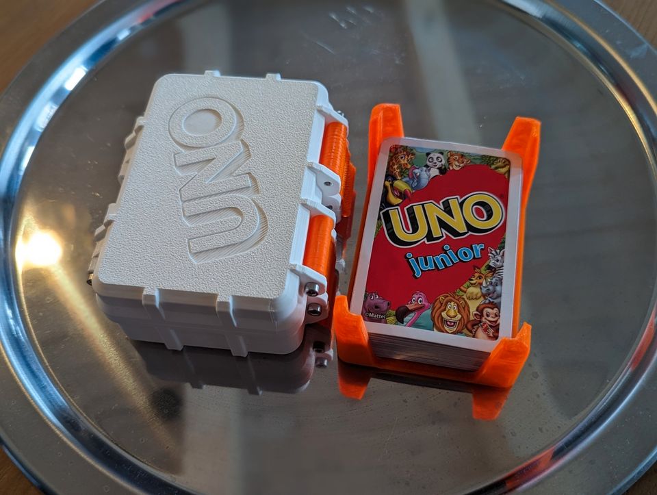 UNO-Kartenbox | Spielkartenbox | Transportbox | Stabil & Sicher in Haselund