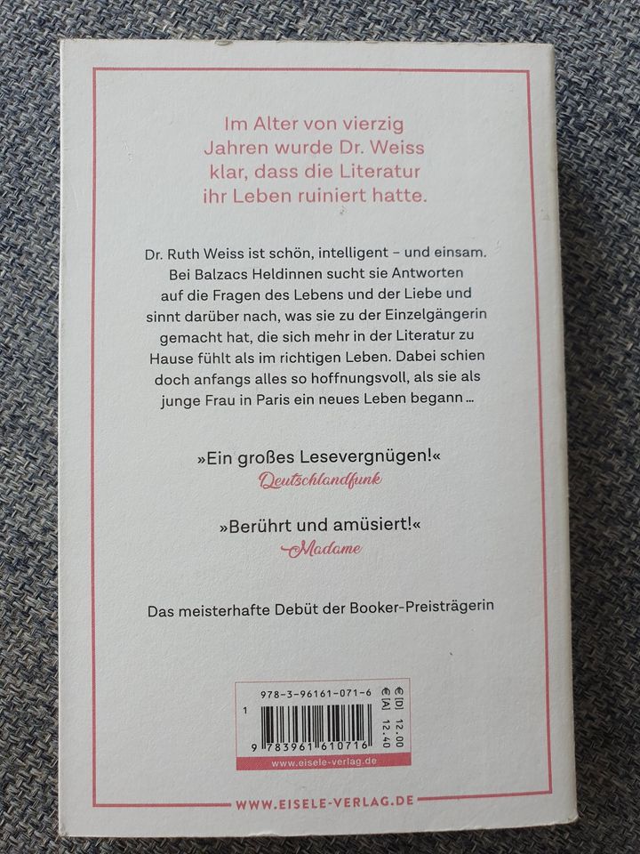 Ein Start ins Leben von Anita Brookner SC einmal gelesen, gut erh in Stuttgart
