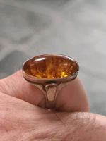 Silb. Bernstein-Ring VEB Ostseeschmuck Gr. 56 Nordrhein-Westfalen - Kevelaer Vorschau