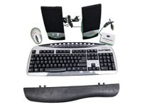 SANSUN Multimedial Desktop Combo set Tastatur, Maus, Lautsprecher Hessen - Hanau Vorschau