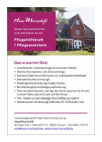 Pflegekraft / Pflegeassistenz | ambulante Pflege | Husum Nordfriesland - Husum Vorschau