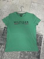 Tommy Hilfiger T-shirt grün Gr. L EST. 1985 Nürnberg (Mittelfr) - Gaismannshof Vorschau