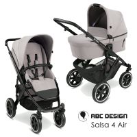 ABC-Design Salsa 4 Air - 2in1 Kinderwagen-Set - Biscuit - inkl. Babywanne + Sportsitz + XXL-Zubehörpaket - NEU Hessen - Fulda Vorschau