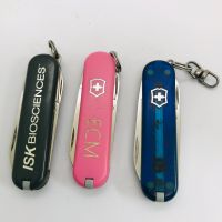 SET 3x Victorinox Classic SD PINK GRAY BLUE Swiss Army knife USED Sachsen - Zittau Vorschau