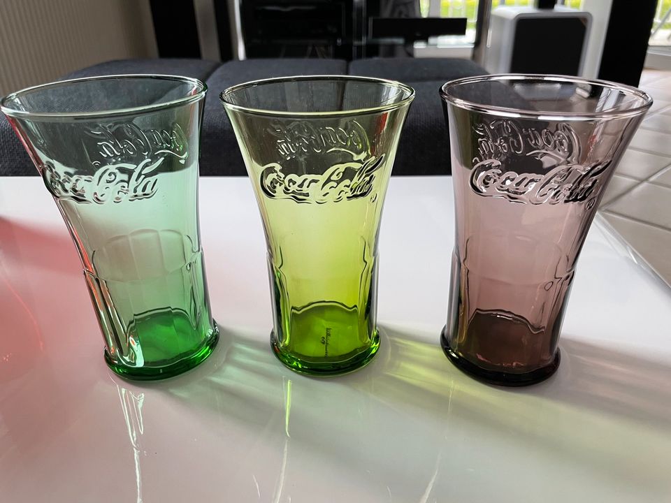 Coca Cola Gläser - Setpreis in Kinderhaus