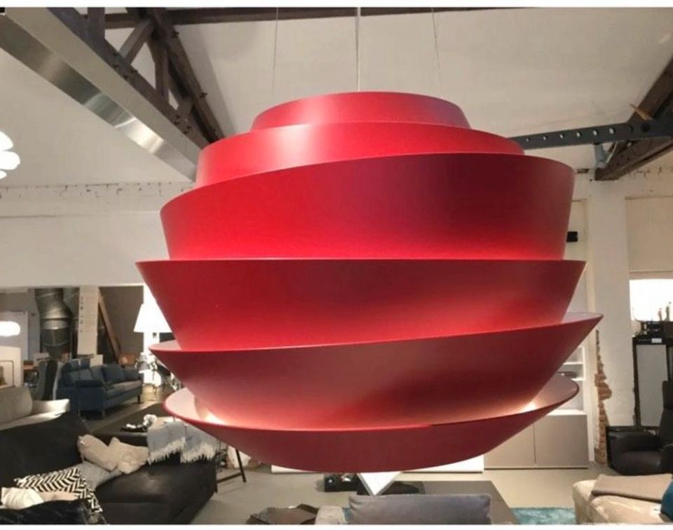 Foscarini Le Soleil Pendelleuchte rot Designer Lampe Hängeleuchte in Solingen