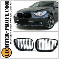 Kühlergrill Doppelsteg  Glanz für BMW 5er GT F07 ab Bj. 09 Neu !! Hessen - Calden Vorschau