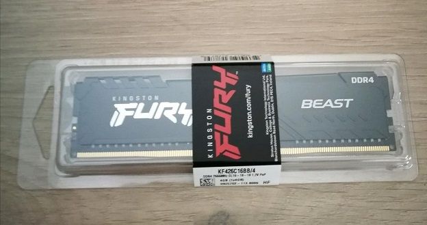 Kingston FURY Beast PC Computer Arbeitsspeicher 4GB DDR4 RAM NEU in Reichelsheim (Wetterau)