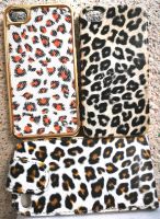 3x Klapphülle Handy Case Handytasche Leopard für iPhone 4 Wiesbaden - Mainz-Kastel Vorschau