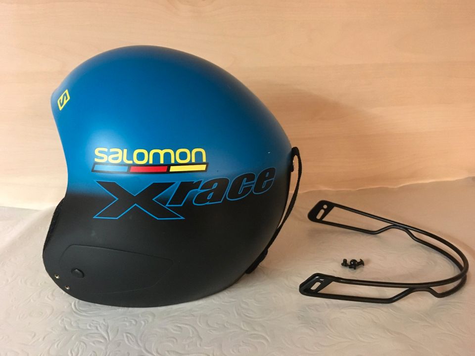 Skihelm SALOMON Xrace JR S51-55 cm, Unisex in Bärenstein