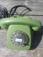 Wählscheibentelefon Retro Vintage Telefon grün Nordrhein-Westfalen - Viersen Vorschau