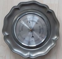 Zinn Barometer Durchmesser 23 cm ca. 50 Jahre alt. Baden-Württemberg - Linkenheim-Hochstetten Vorschau
