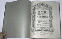 Buch 1900*Gebauer 12 Duos No 1-12*Duette Violine+Piano*Co.Litolff Bayern - Oy-Mittelberg Vorschau