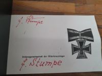 Autogramm Rkträger Stumpe Militaria, Wk2, Weltkrieg, Sammeln Rheinland-Pfalz - Bingen Vorschau