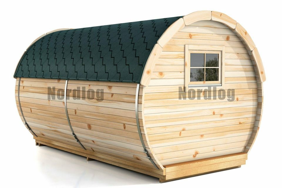 NordLog CAMPINGFASS 3,0 x 5,9m (Innenwand) CAMPINGHAUS GARTENHAUS in Weil der Stadt