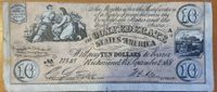 USA dollar Banknote, Geldschein  1861 Nürnberg (Mittelfr) - Südstadt Vorschau