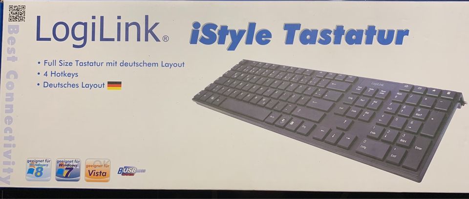 Logitech istyle Tastatur neu Slim Design in Staufenberg