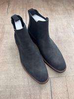 Herren Lederstiefeletten / Chelsea-Stiefel, schwarz, Softleder Hessen - Idstein Vorschau