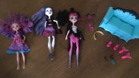 Monster High Puppen- Clawdeen Wolf , Frankie Stein Sachsen - Zwickau Vorschau