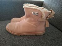 S. Oliver Winterboots/ Stiefeletten/ Ankleboots, rosa Hessen - Wöllstadt Vorschau