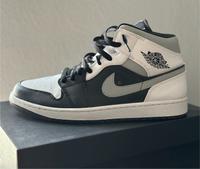 Nike Air Jordan 1 Mid White Shadow Light Smoke Grey EU 44,5 Hessen - Freigericht Vorschau