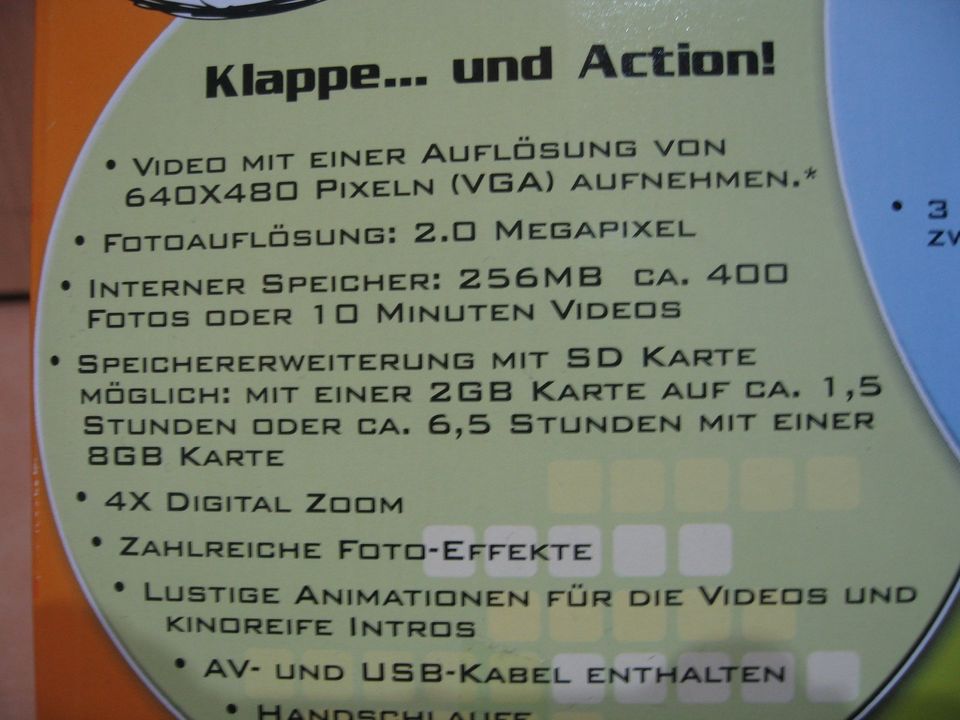 IN OVP Vtech Kidizoom Video Cam 4in1 +Tasche in Blau-Top Zustand in Idar-Oberstein