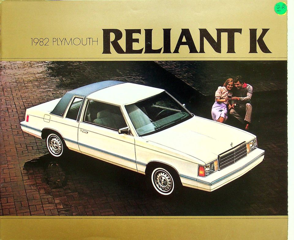 Plymouth Reliant K - USA - Prospekt 08/1981 in Dresden
