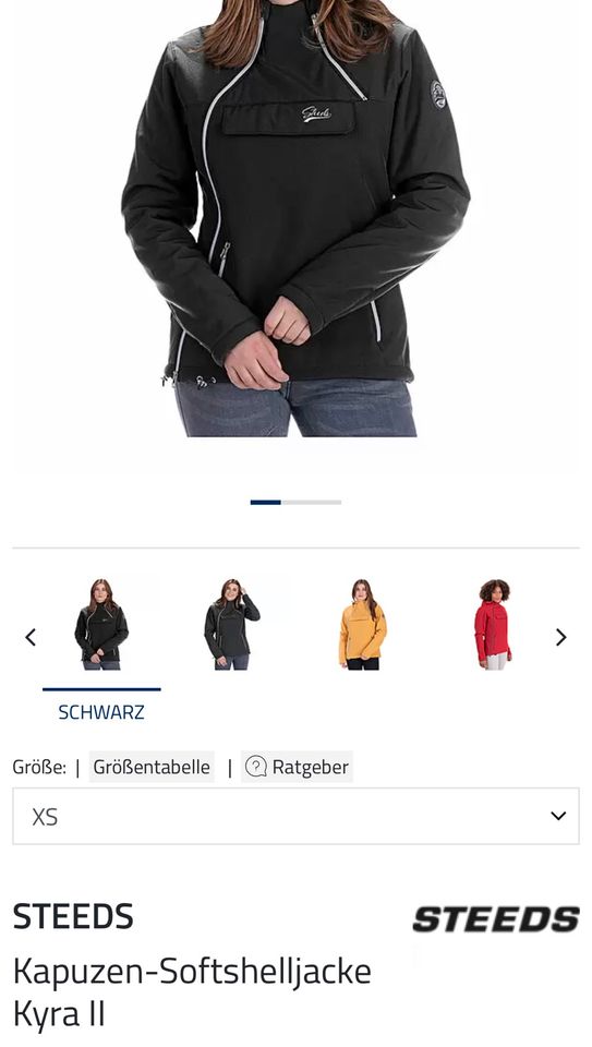 Kapuzen Softshell Jacke Gr.M inkl Versand in Hauptstuhl