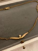 Goldenes Collier mit einem Diamanten Goldkette Vintage Baden-Württemberg - Remshalden Vorschau