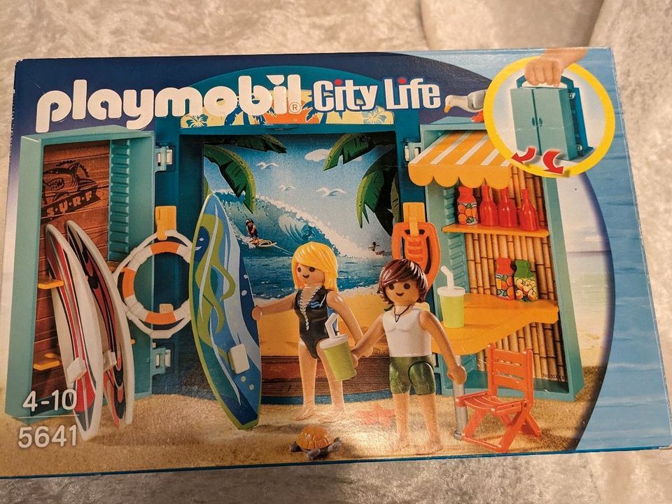 Playmobil City Life 5641 Aufklapp-Spiel-Box Surf-Shop in Cremlingen