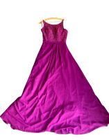 Jugendliches Abendkleid Farbe Fuchsia Gr 36-38 Bayern - Sinzing Vorschau