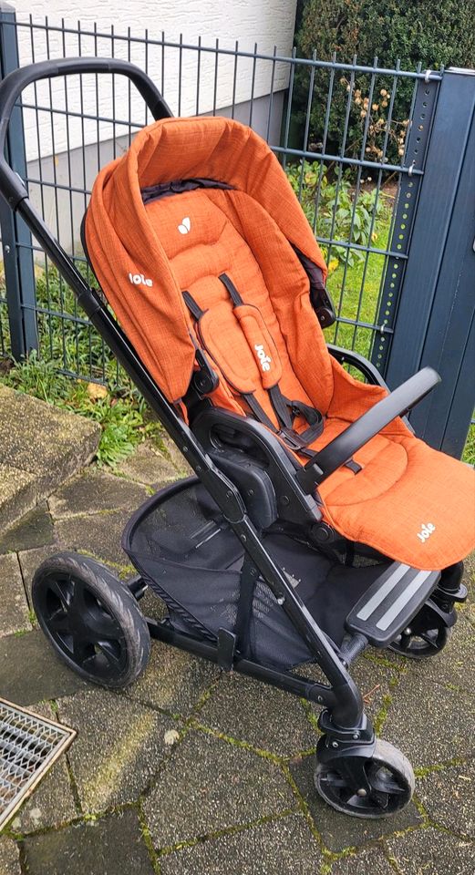 Joie Chrome DLX Kinderwagen Buggy Orange viel Zubehör in Steinhagen