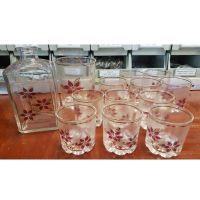 Vintage Whisky Set mit Karaffe, Eisbehälter, 10 Gläser Bayern - Hohenau Vorschau