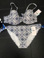 Chantelle Bikinis blau weiß Größe 70-80 B-C NEU!!! Hessen - Ranstadt Vorschau