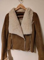 Sherpa Teddy Fell Jacke Wildleder Look 00s y2k Tom Tailor Dresden - Johannstadt Vorschau